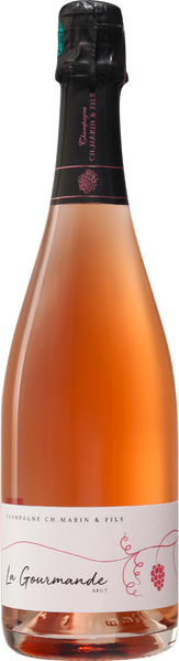 La Gourmande  -  Brut Rosé,  0,375l